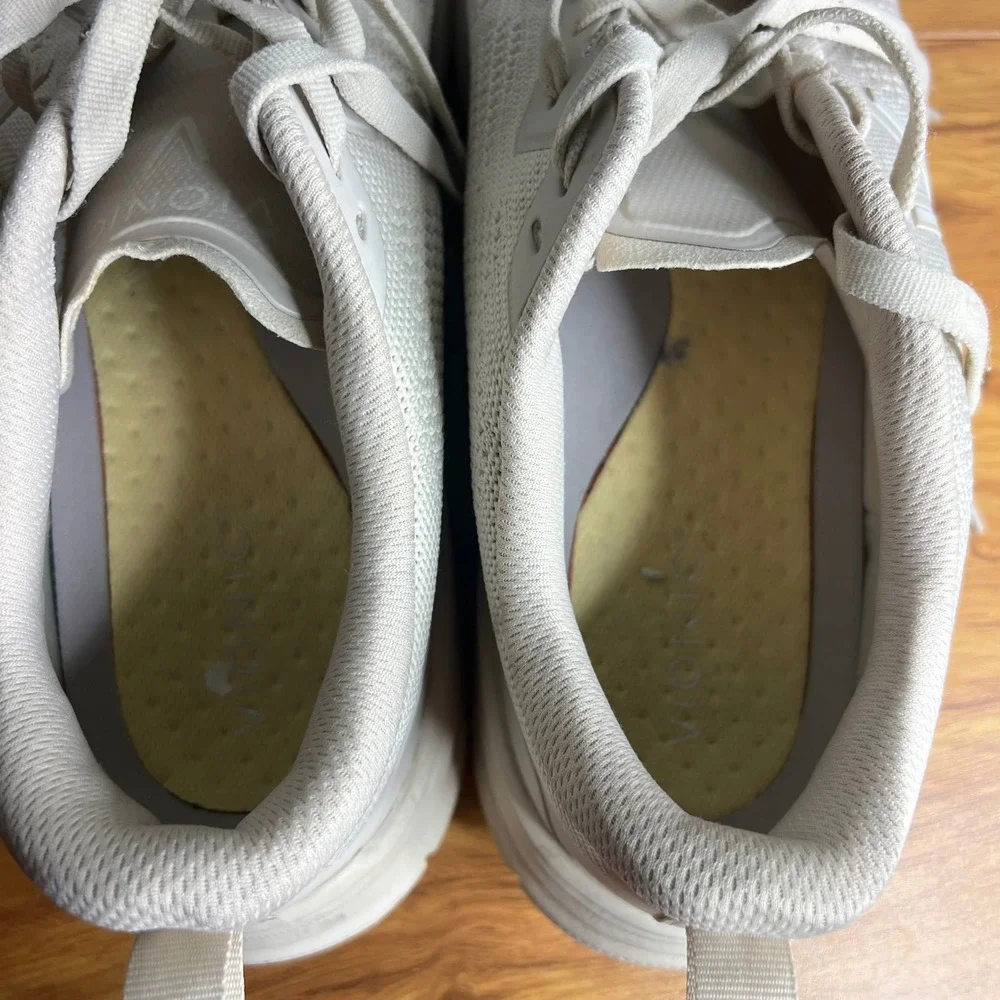 Vionic Walk Max Sneakers Womens 13 Athletic Orthotic Support Walking Shoes Beige